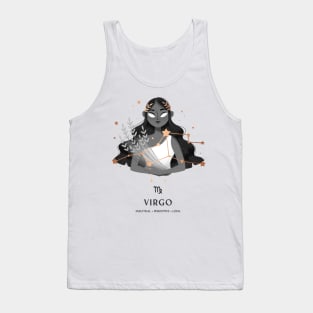 Virgo Constellation Zodiac Series Tank Top